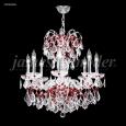 94208S2BA 8-lt. Chandelier With Imperial With Burgan