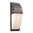 1832-BZ-MATTE-OPAL One Light  Outdoor Sconce
