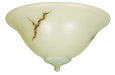 LKE49CFL Brown Alabaster W/ Cfl