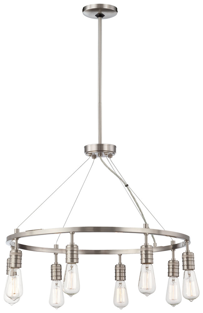 MNK 4138-84 8 Light Chandelier 8X40E26 St58