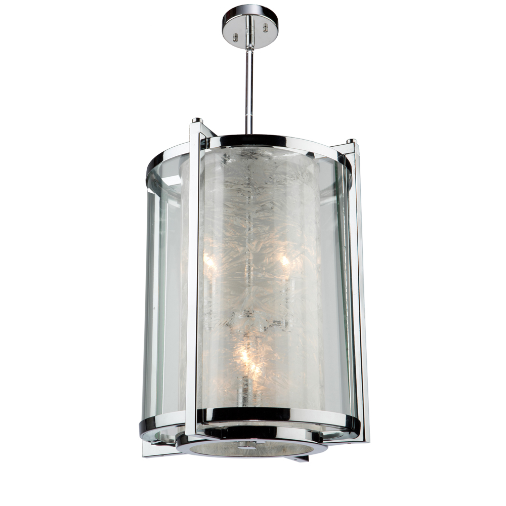 Artcraft Lighting AC10800CH 4lt Chrome Pendant 13