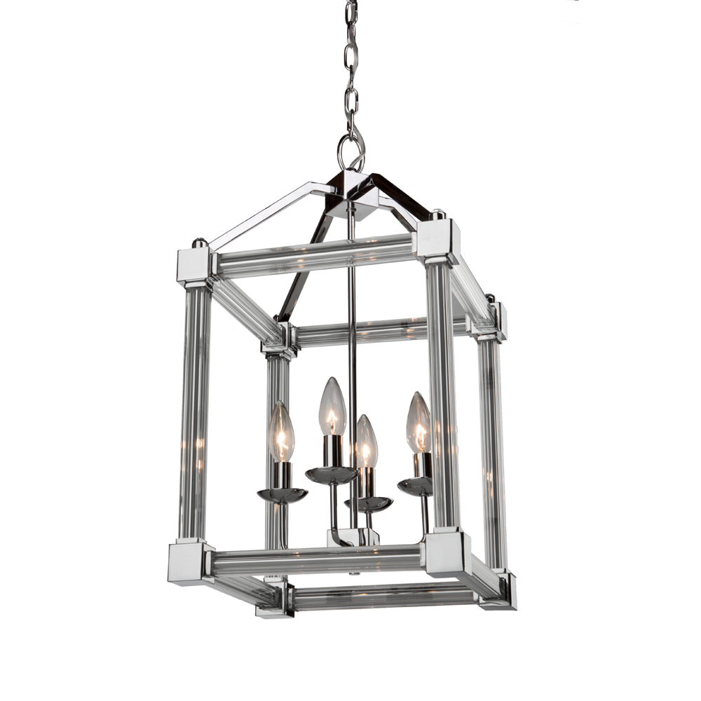 AFA CL15074CH 4Lt Chrome Pendant 12