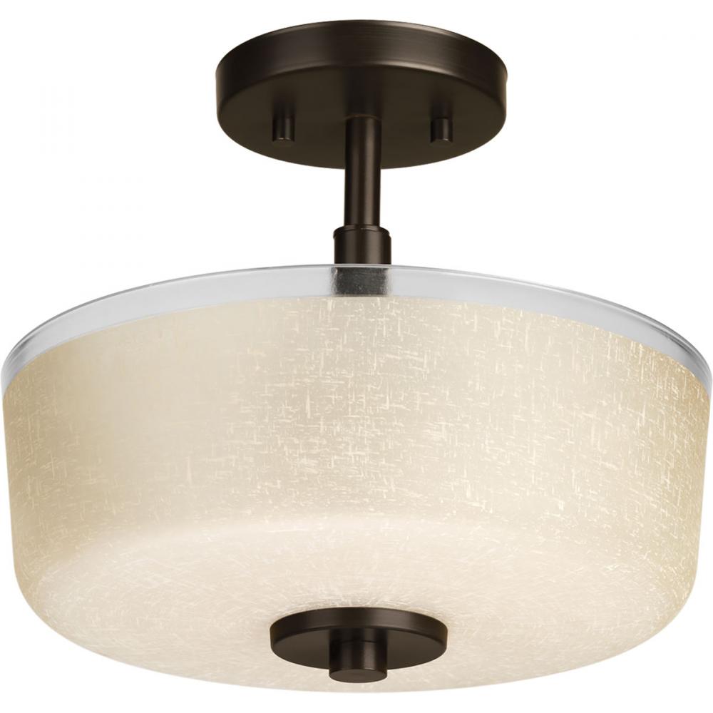 PRO P2851-20 2X100M Alexa Antique Bronze Semi Flush