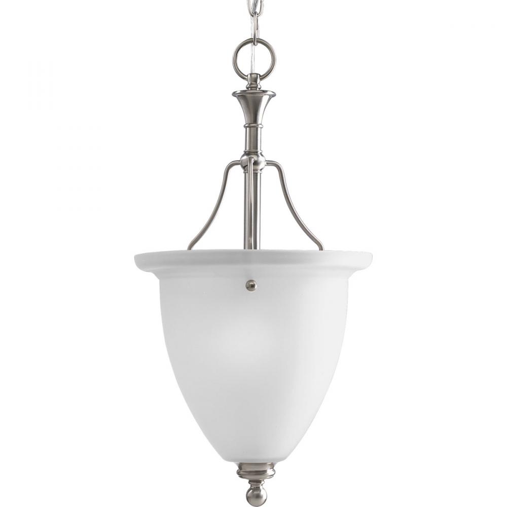 PRO P3793-09 1X100M Brushed Ni Madison Foyer Hall Pendant