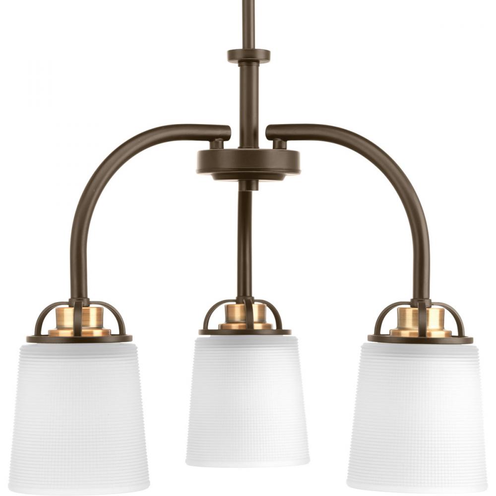 PRO P400008-020 3X100M Antique Bronze West Village Chandelier