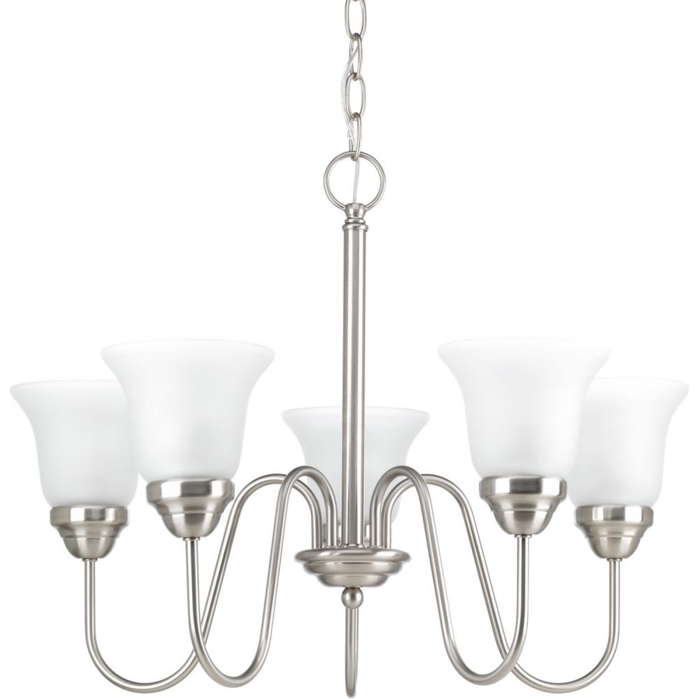 PRO P4757-09 5X100M Classic Brushed Nickel Chandelier