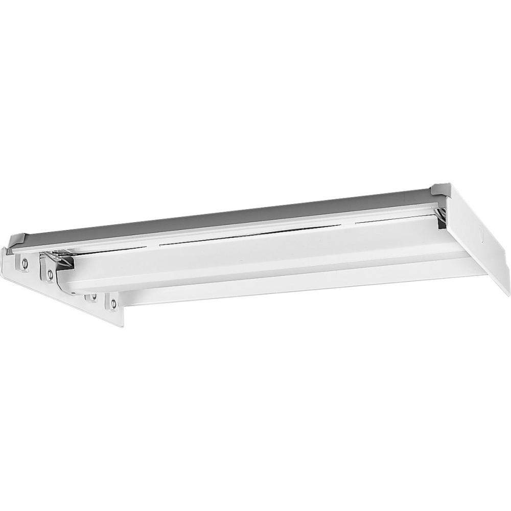 PRO P7215-30EB Four Light White Fluorescent Chassis 4XF32T8 -MIM-