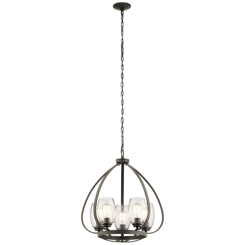 KIC 44060OZ Chandelier 5Lt 5X75A19