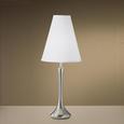 24802 One Light Nickel Table Lamp