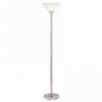 76131 One Light Nickel Floor Lamp
