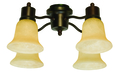 LK402CFL-OB Bronze Fan Light Kit