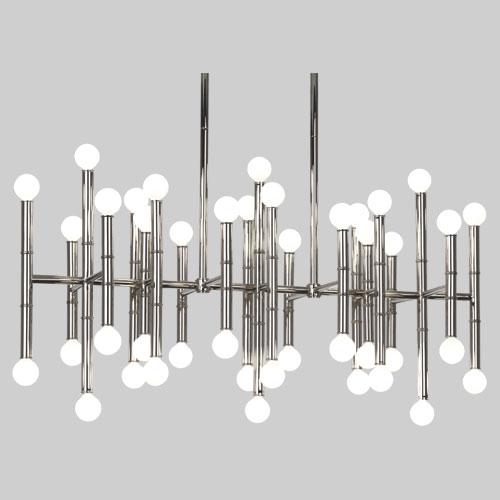ROA S687 JONATHAN ADLER MEURICE CHANDELIER 42X25 G16.5 Candelabra lamp not included