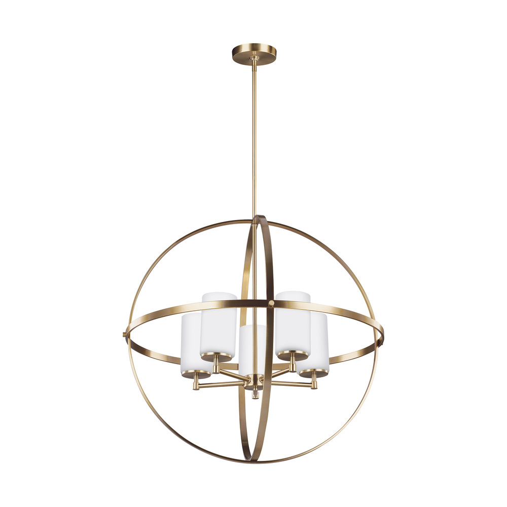 SEA 3124605-848 Five Light Chandelier 5X100A19