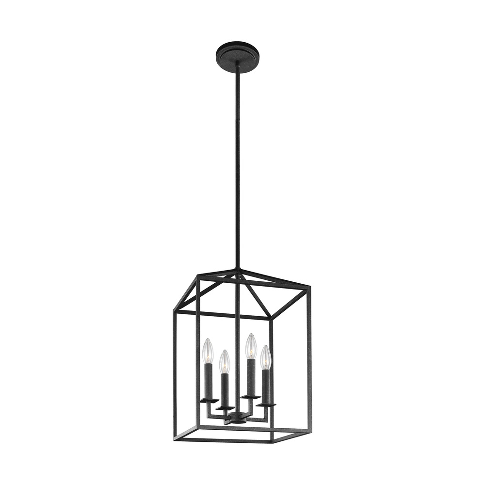 SEA 5215004-839 4X60C Perryton Blacksmith Hall/Foyer Pendant