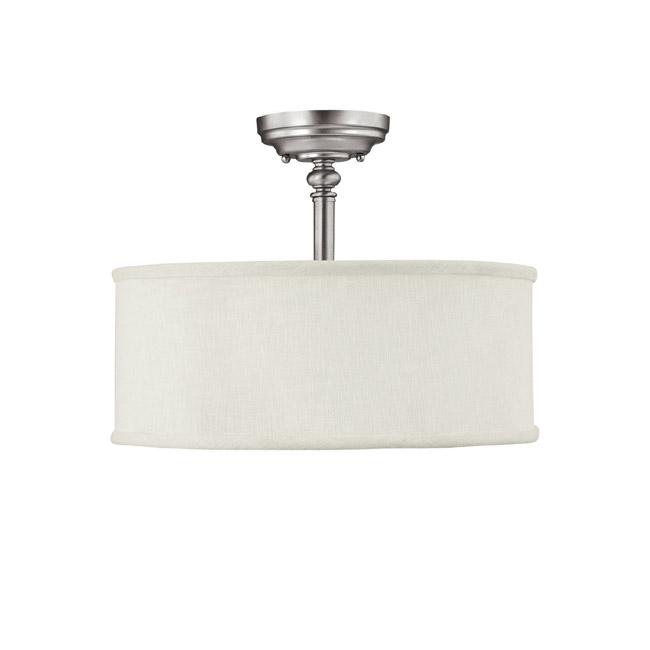 Lighting Fixtures Controls And Accessories Residential Decorative Cpl 3923mn 480 Loft 3lt Matte Nickel Semi Flush 15