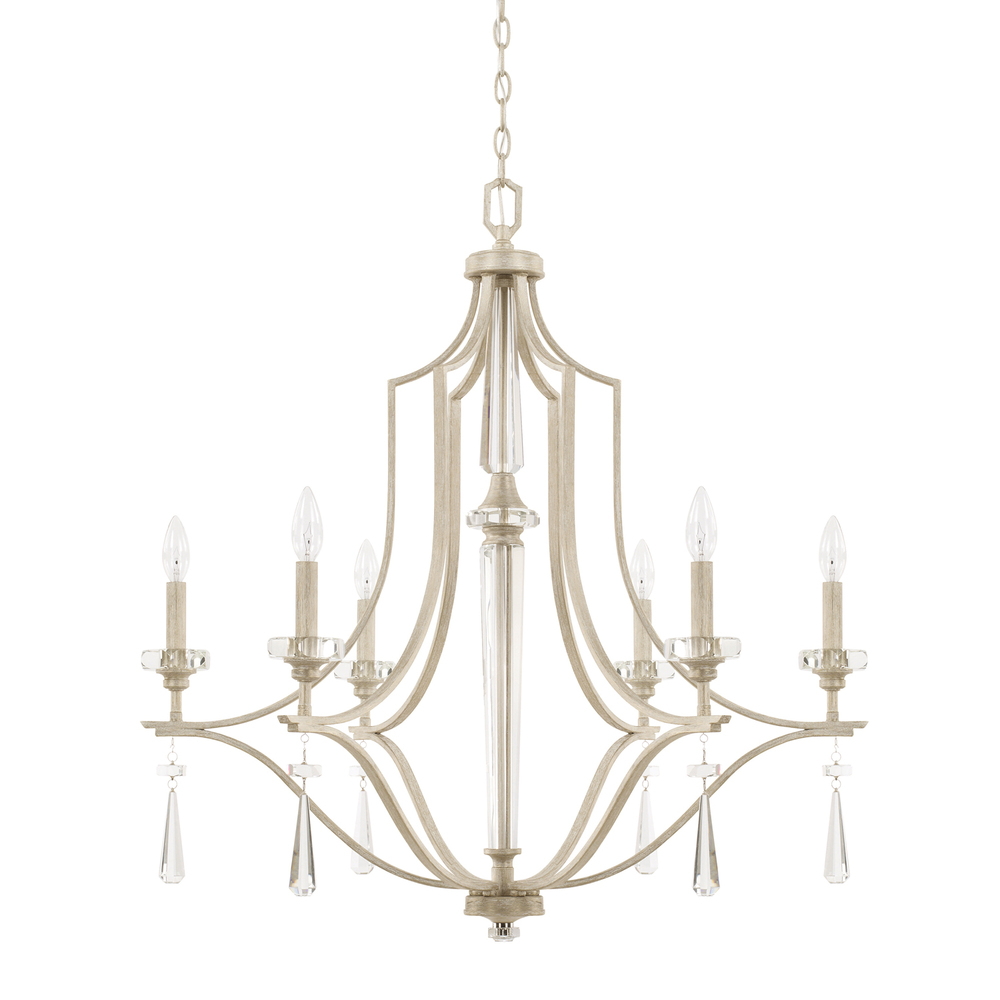 CPL 427861WW 6 Light Chandelier 60CAC/CL NEWSTOCK SEP 2019