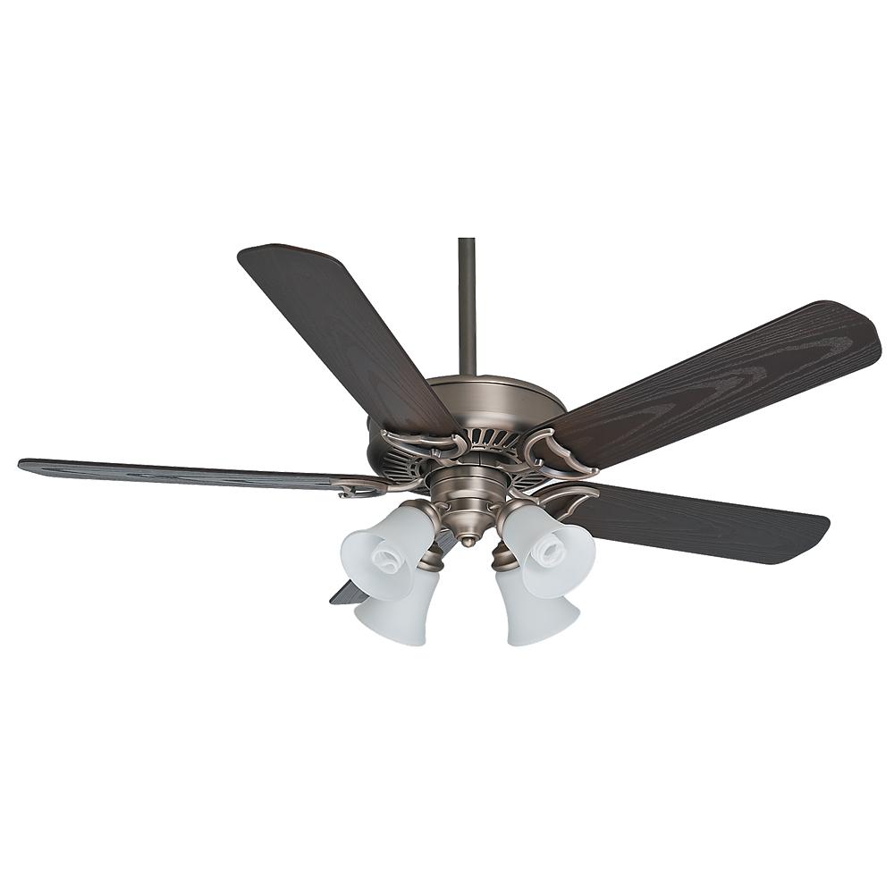 Hun 55059 54 Panama Gallery Ant Pewter Ceiling Fan With Light Kit Hun 55059