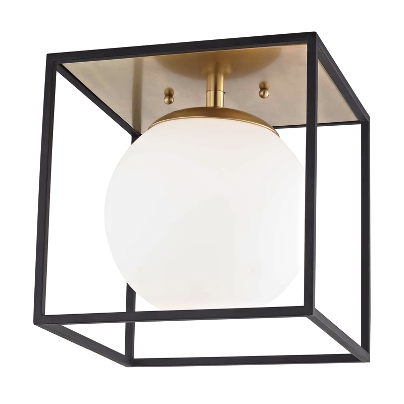 HDS H141501L-AGB/BK 1 Light Large Flush Mount 1X75E26 Medium Base NEWSTOCK MAR 2019