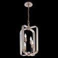 7412-OB Four Light Bronze Open Frame Foyer Hall Fixture