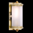 951-AGB One Light Brass Bathroom Sconce
