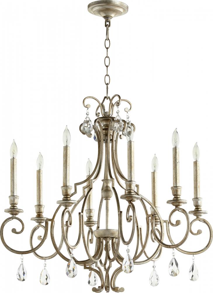 QRM 6014-8-60 ANSLEY 8LT CHAND - ASL 8X60Candelabra