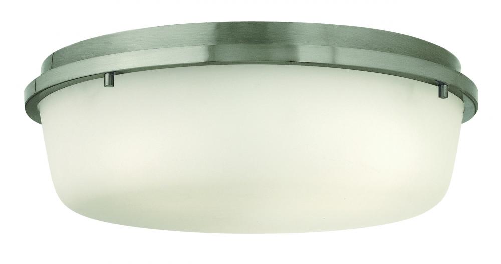 HIN 3852BN 3LT Turner Ceiling fixture 3X60Medium