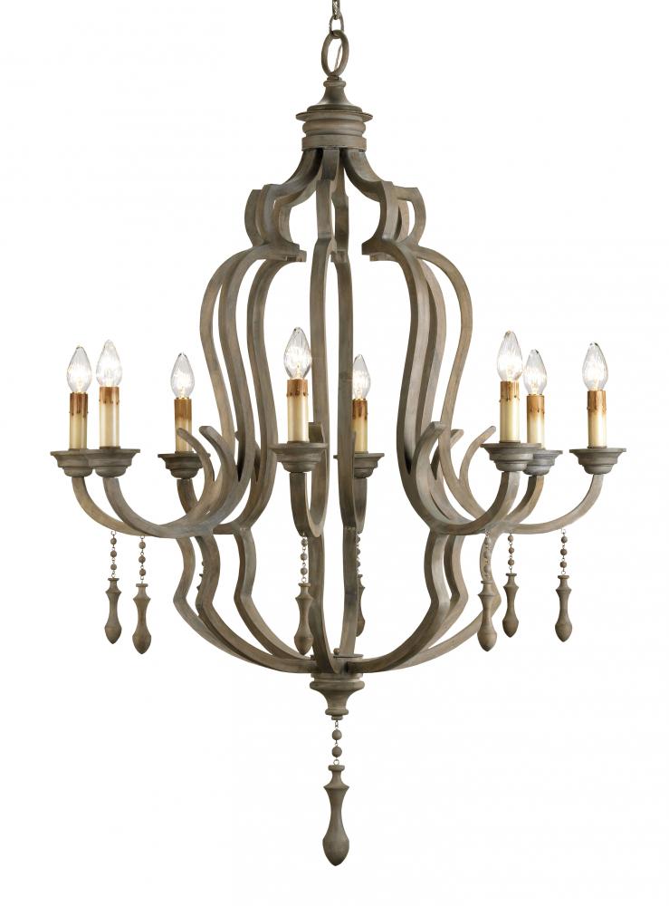 CRR 9010 Waterloo Chandelier 8X480Edison