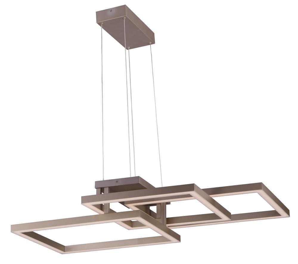 ET2 E21515-CHP Traverse 12Lt Champagne LED Entry Foyer Penda 23.5